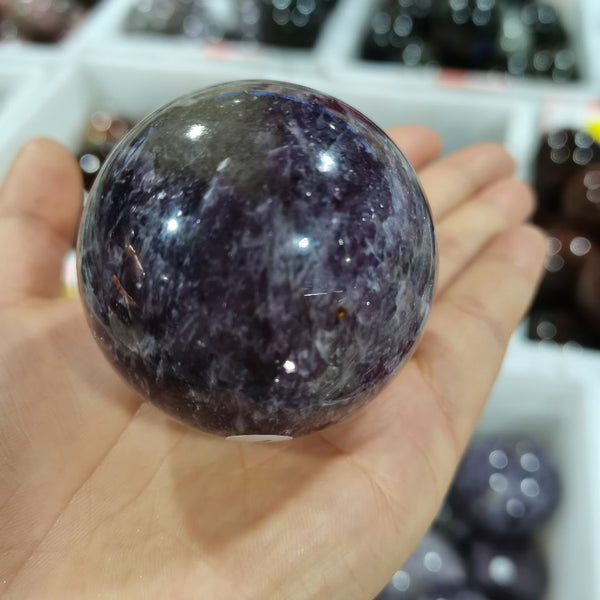 Purple Dream Amethyst Ball-ToShay.org