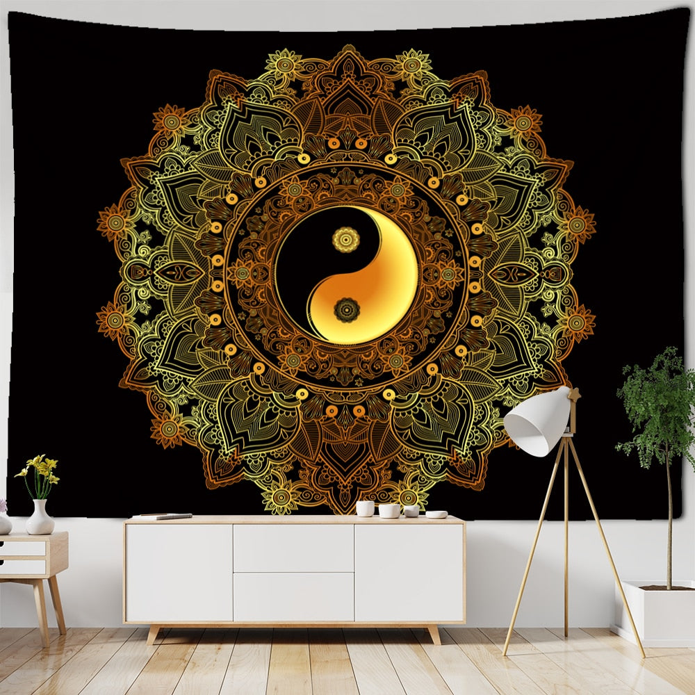 Mandala Tapestry Wall Hanging-ToShay.org