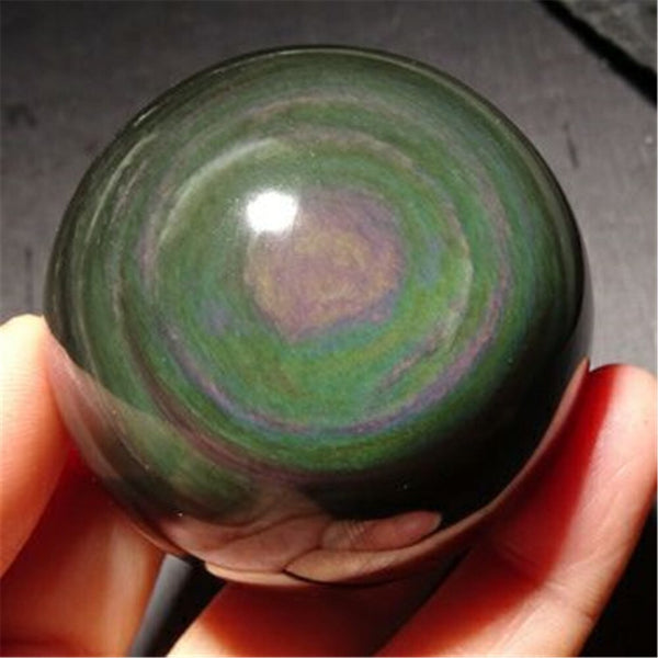Rainbow Obsidian Ball-ToShay.org