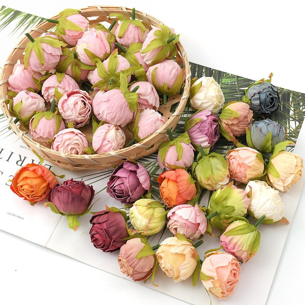 Rose Bud Silk Flowers-ToShay.org