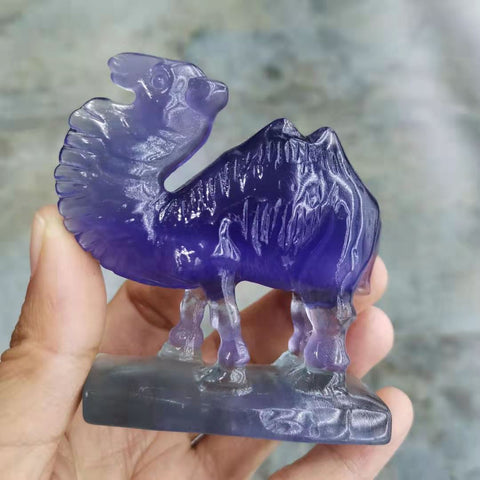 Purple Fluorite Camel-ToShay.org