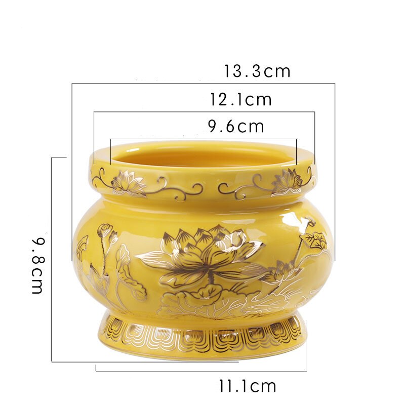 Lotus Ceramic Incense Burner-ToShay.org