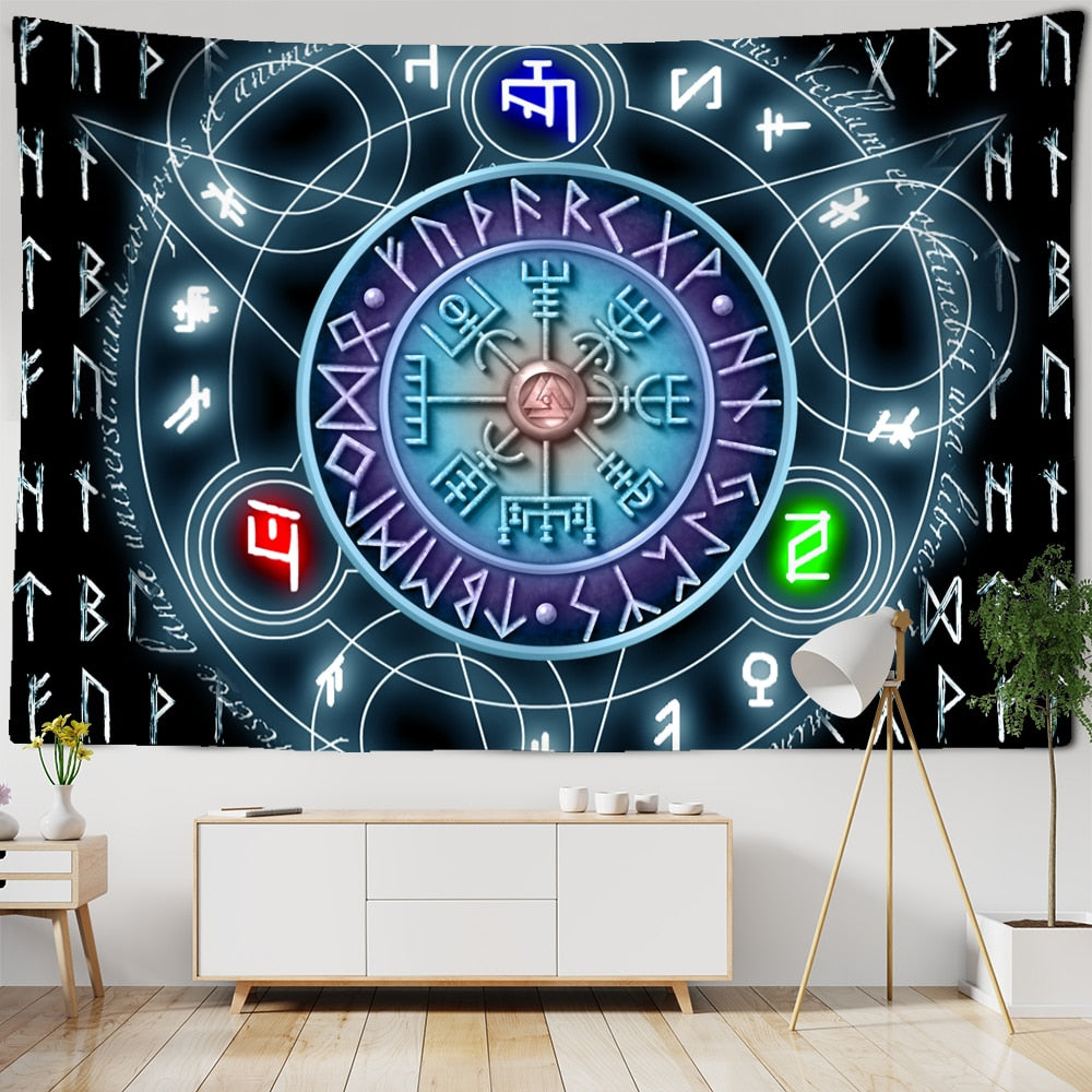 Rune Art Tapestry Wall Hanging-ToShay.org