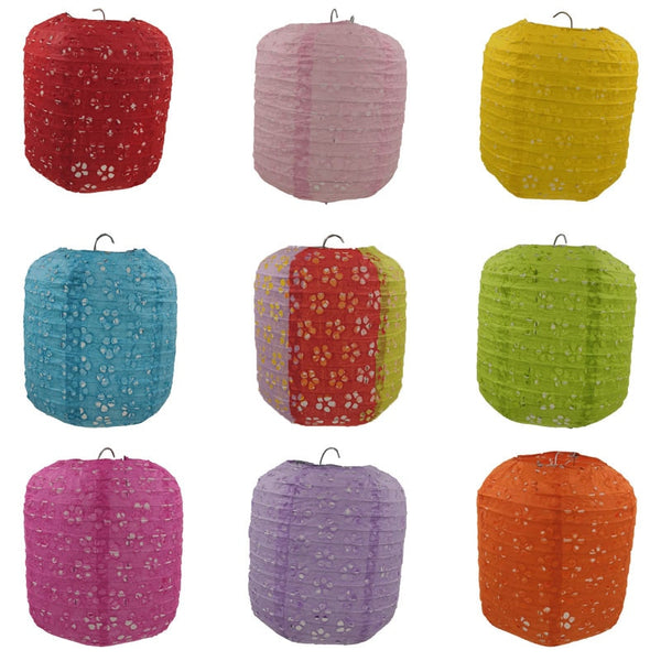 Festival Lace Paper Lanterns-ToShay.org