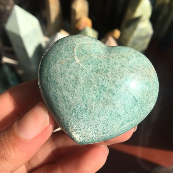 Blue Tianhe Stone Heart-ToShay.org