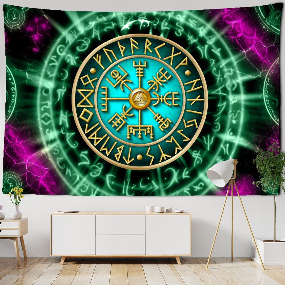 Rune Art Tapestry Wall Hanging-ToShay.org