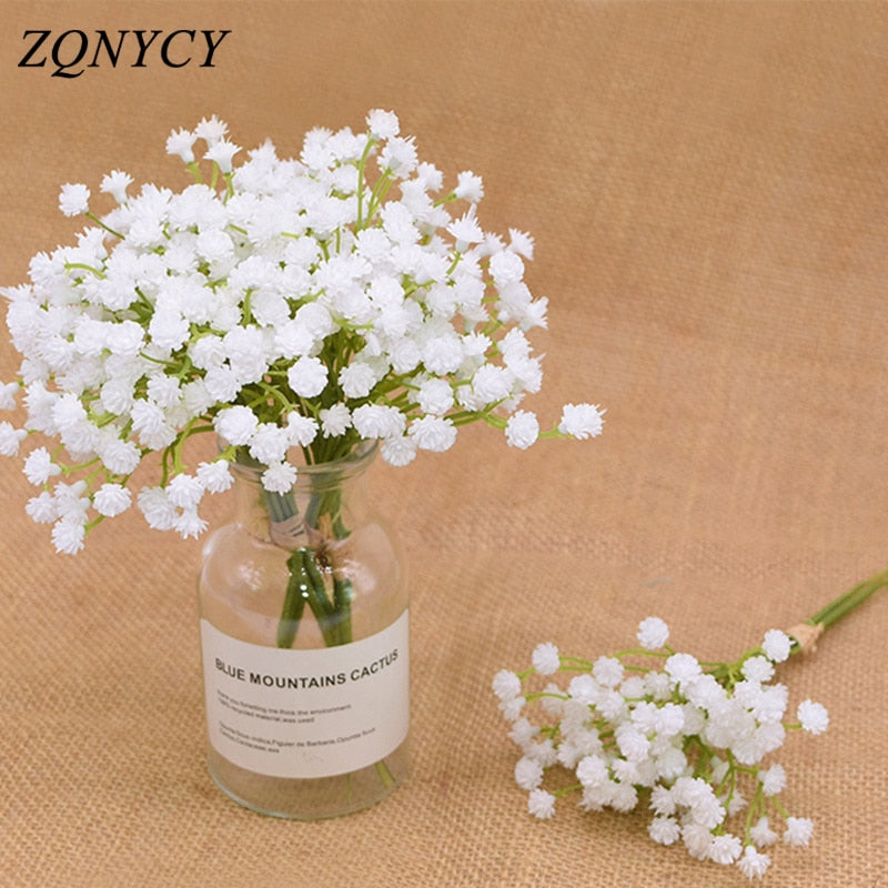 White Gypsophila Flowers-ToShay.org