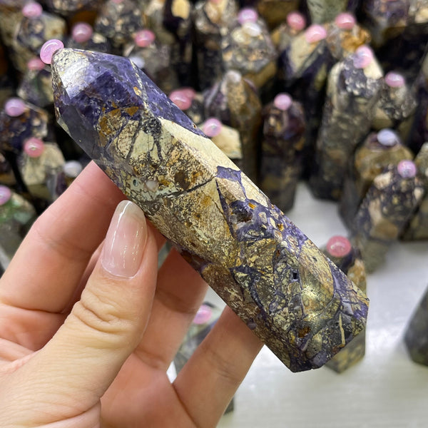 Purple Sugilite Crystal Point-ToShay.org