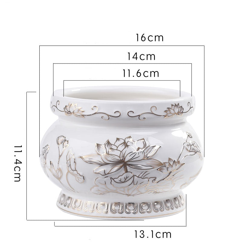 Lotus Ceramic Incense Burner-ToShay.org