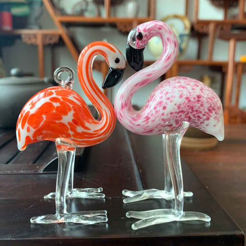 Glass Flamingo-ToShay.org