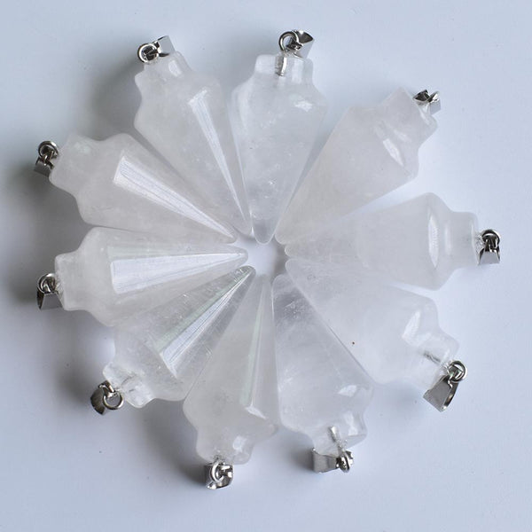 Mixed Crystal Cone Pendulum-ToShay.org