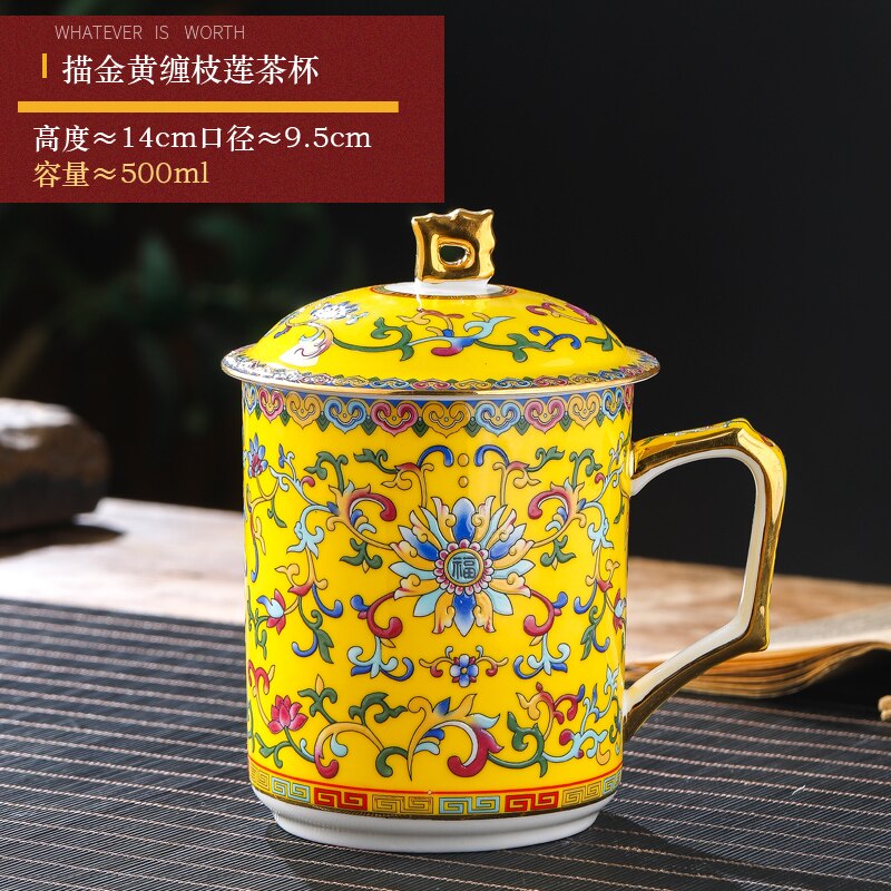 Jingdezhen Ceramic Tea Cup-ToShay.org
