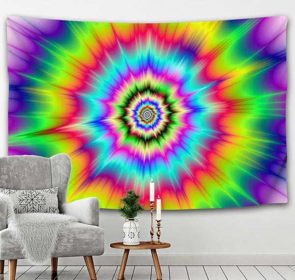 Mandala Swirl Art Tapestry-ToShay.org