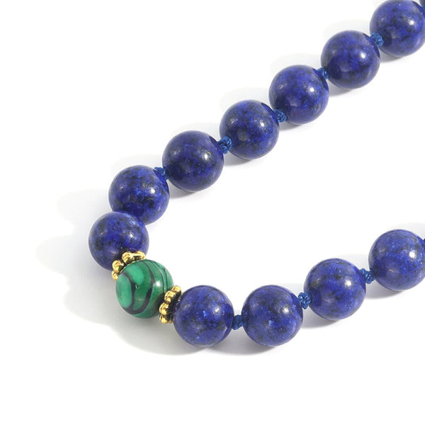 Blue Lapis Lazuli Mala Beads-ToShay.org