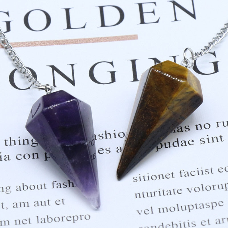 Mixed Crystal Dowsing Pendulums-ToShay.org