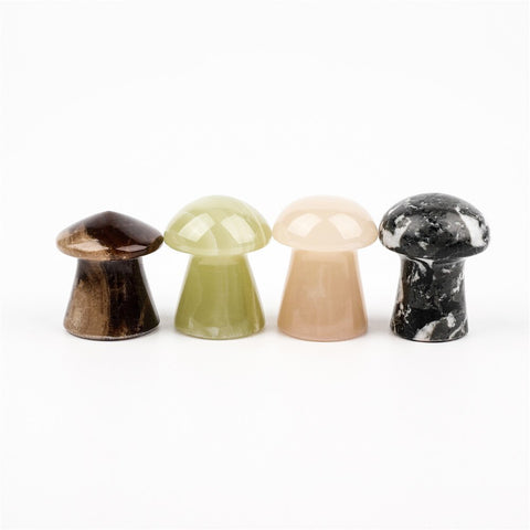 Mixed Marble Stone Mushrooms-ToShay.org