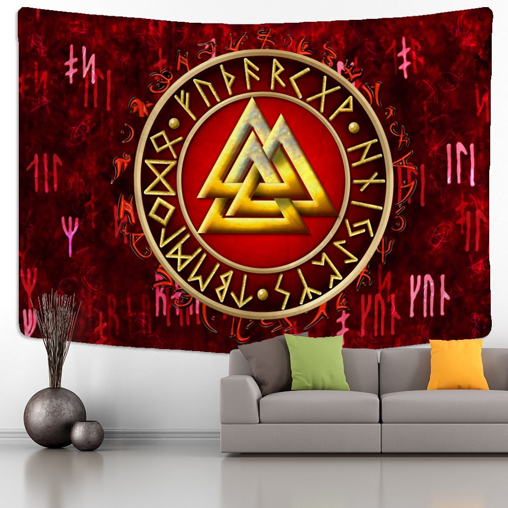 Rune Art Tapestry Wall Hanging-ToShay.org