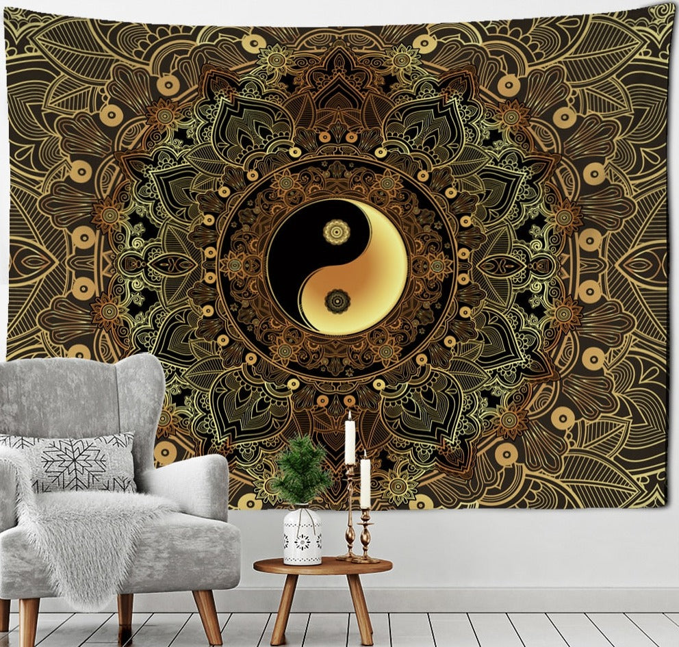 Mandala Tapestry Wall Hanging-ToShay.org