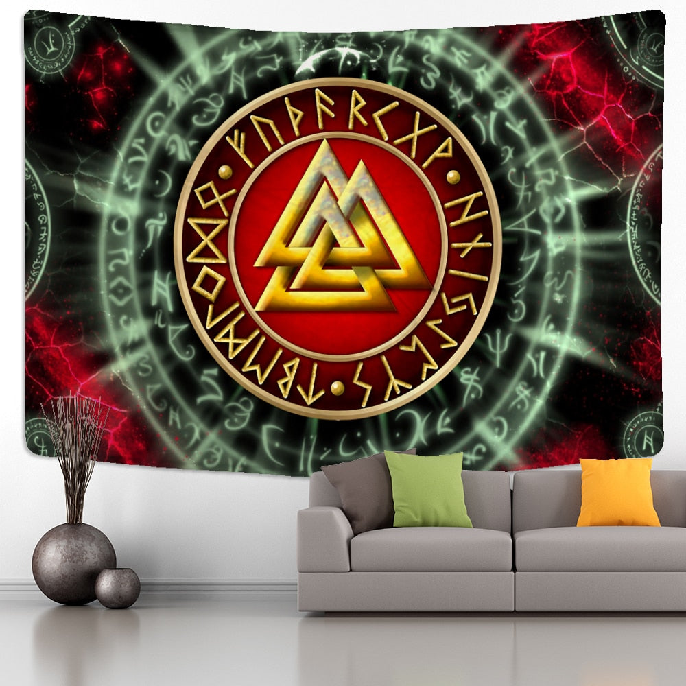 Rune Art Tapestry Wall Hanging-ToShay.org