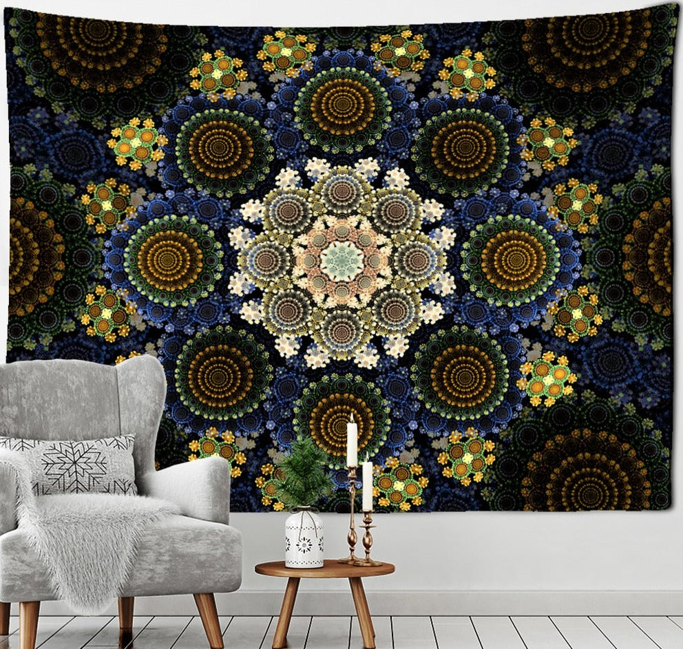 Mandala Tapestry Wall Hanging-ToShay.org