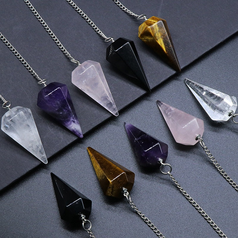 Mixed Crystal Dowsing Pendulums-ToShay.org