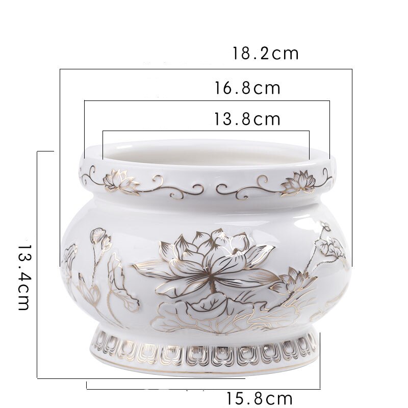 Lotus Ceramic Incense Burner-ToShay.org