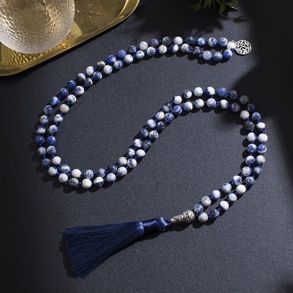 Blue Sodalite Mala Beads-ToShay.org