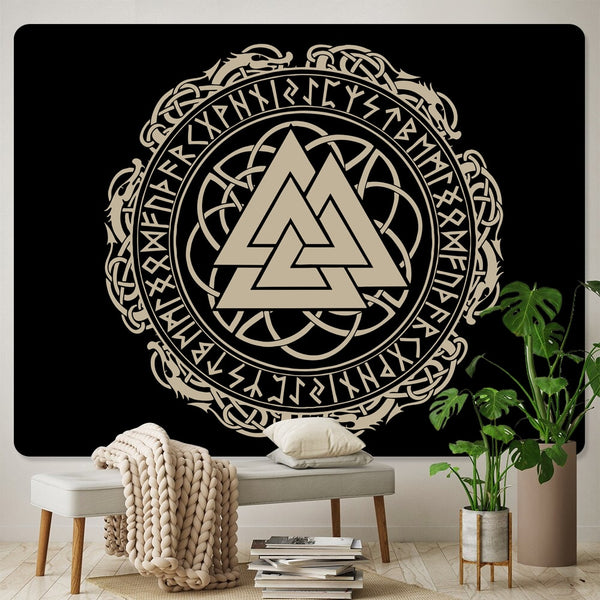 Rune Art Tapestry-ToShay.org