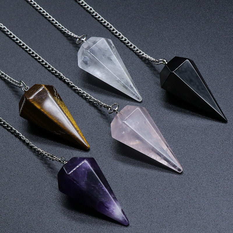 Mixed Crystal Dowsing Pendulums-ToShay.org
