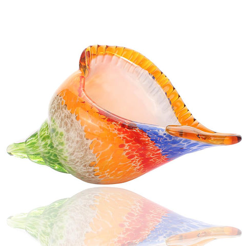 Glass Conch Sea Shell-ToShay.org