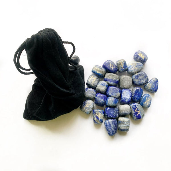 Blue Lapis Lazuli Runes-ToShay.org