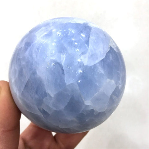 Blue Kyanite Quartz Crystal Ball-ToShay.org