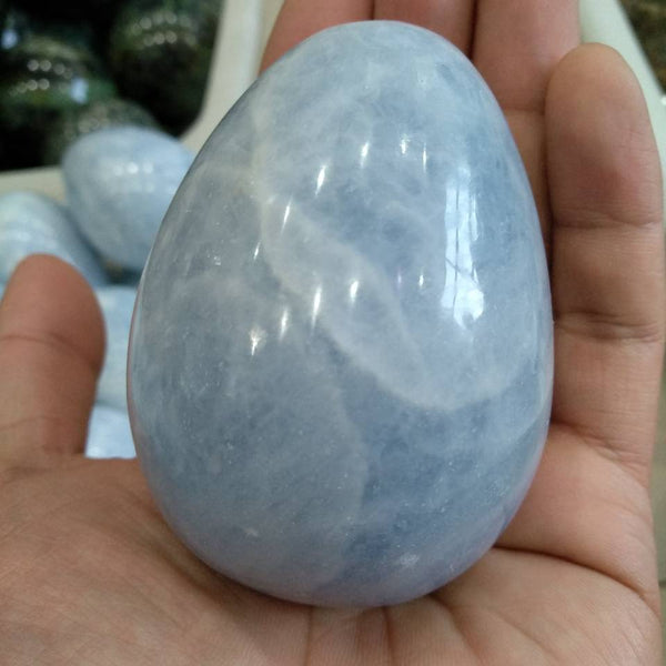 Blue Celestite Egg-ToShay.org