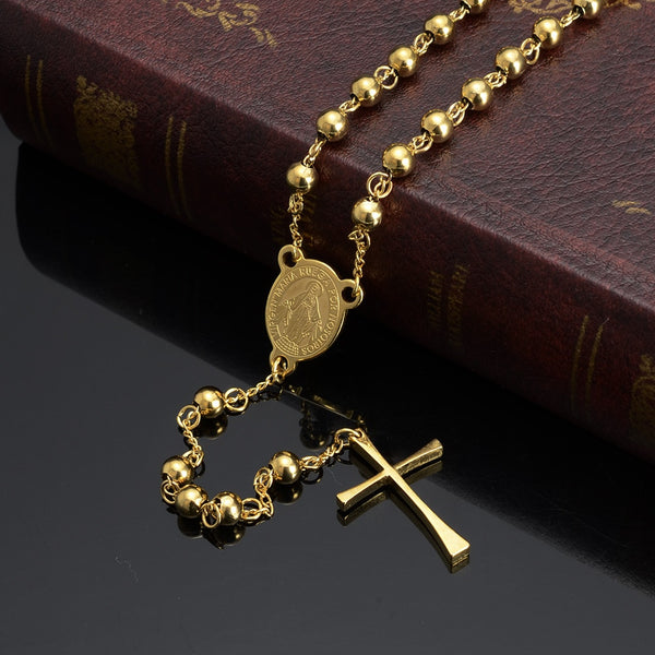 Gold Rosary Beads-ToShay.org