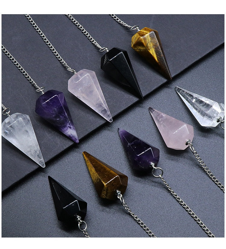 Mixed Crystal Dowsing Pendulums-ToShay.org