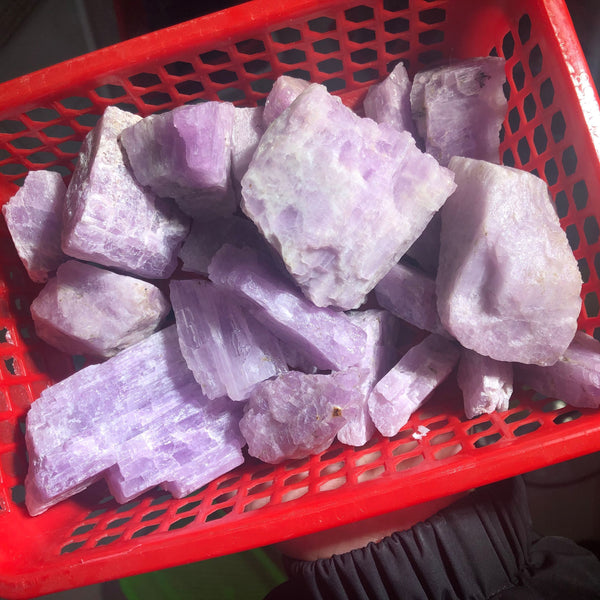 Purple Kunzite Rough Stone-ToShay.org