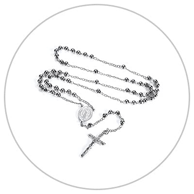 Gold Rosary Beads-ToShay.org