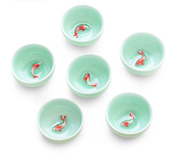 Goldfish Tea Set-ToShay.org