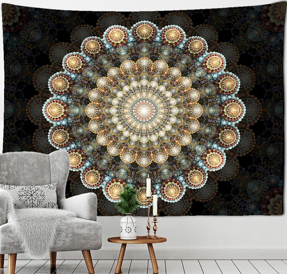 Mandala Tapestry Wall Hanging-ToShay.org