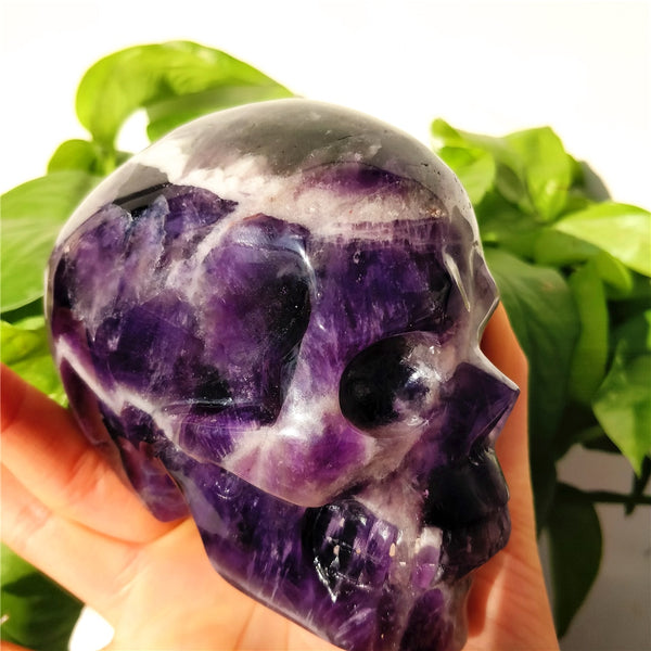 Purple Dream Amethyst Skull-ToShay.org