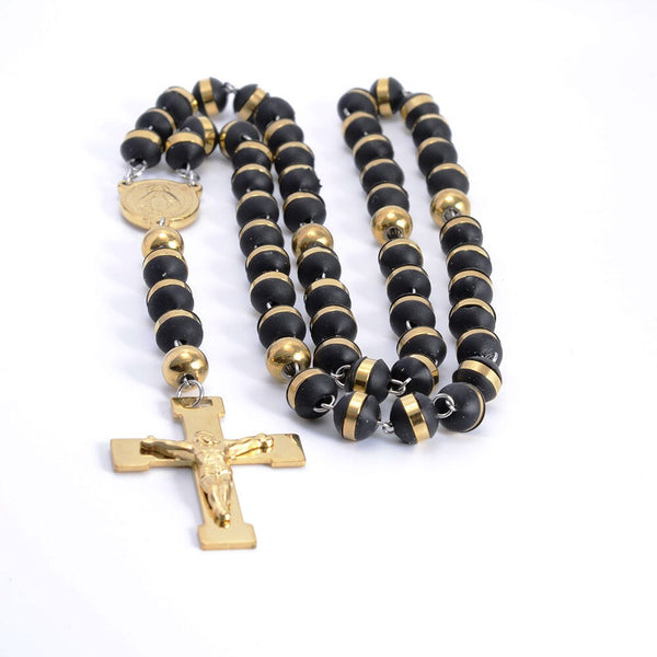Steel Rosary Beads-ToShay.org