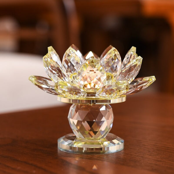 Lotus Flower Candle Holders-ToShay.org