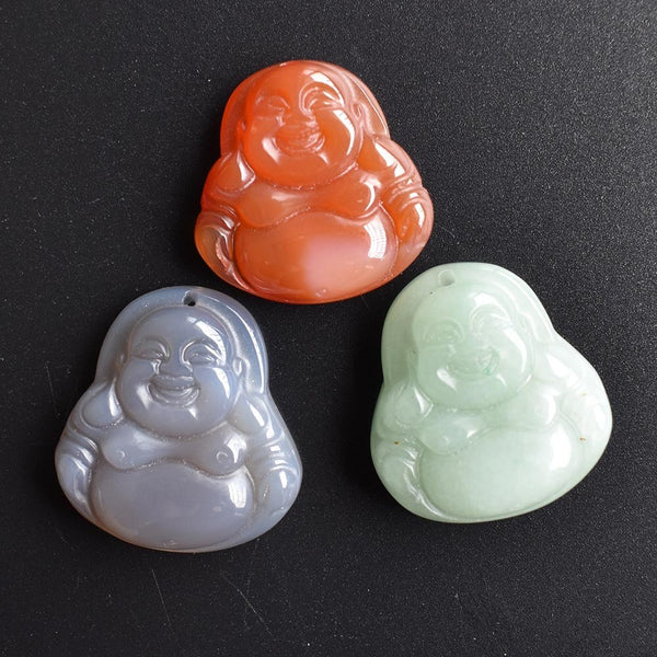 Mixed Crystal Buddha Pendants-ToShay.org