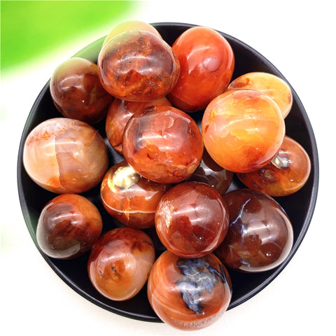 Orange Carnelian Agate Stones-ToShay.org
