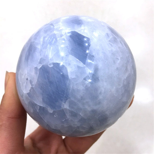 Blue Kyanite Quartz Crystal Ball-ToShay.org