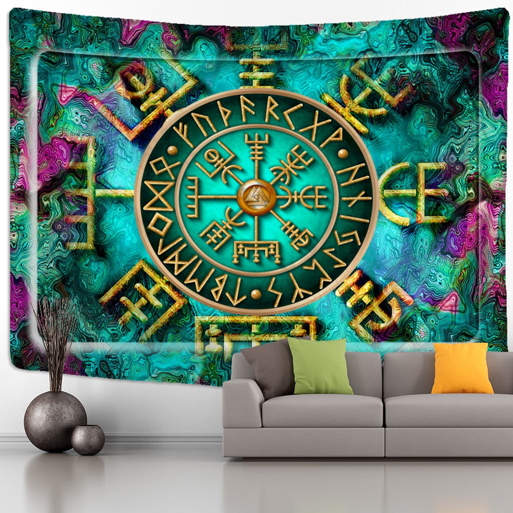 Rune Art Tapestry Wall Hanging-ToShay.org