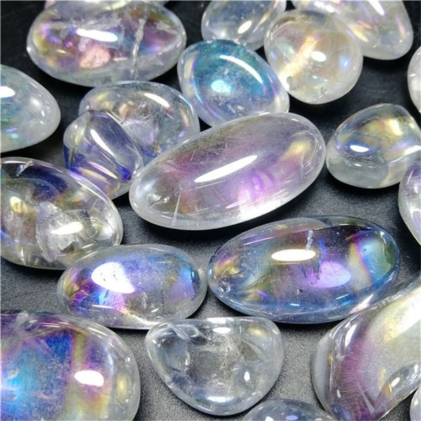 Mixed Aura Crystal Stones-ToShay.org