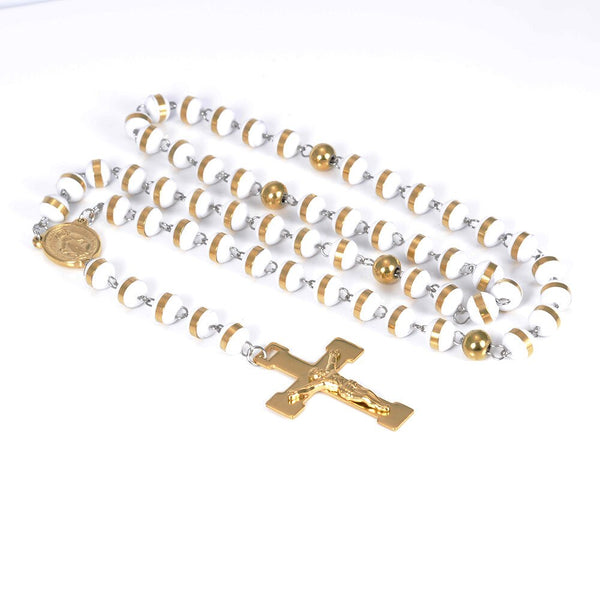 Steel Rosary Beads-ToShay.org