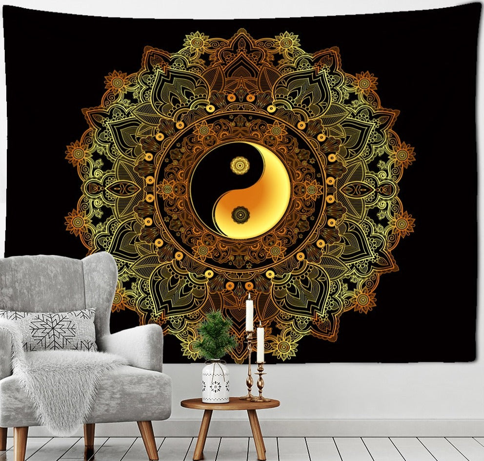 Mandala Tapestry Wall Hanging-ToShay.org