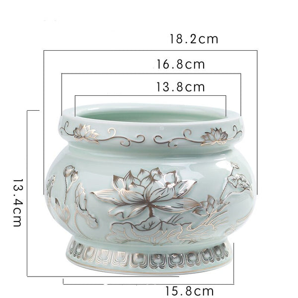 Lotus Ceramic Incense Burner-ToShay.org